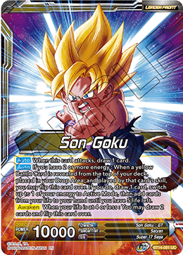 Son Goku // SS4 Son Goku, Returned from Hell (BT14-091) [Cross Spirits]