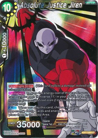Absolute Justice Jiren (TB1-081) [The Tournament of Power]