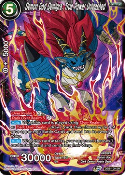 Demon God Demigra, True Power Unleashed (DB3-109) [Giant Force]