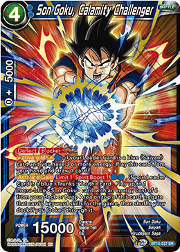 Son Goku, Calamity Challenger (BT14-037) [Cross Spirits]