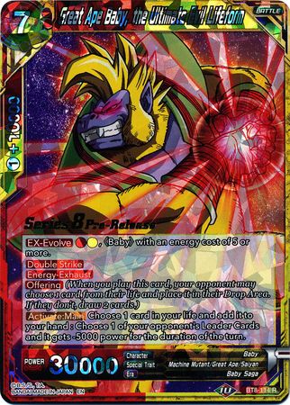 Great Ape Baby, the Ultimate Evil Lifeform (BT8-114_PR) [Malicious Machinations Prerelease Promos]