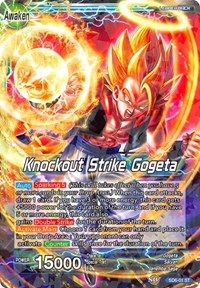 Gogeta // Knockout Strike Gogeta (2018 Big Card Pack) (SD6-01) [Promotion Cards]