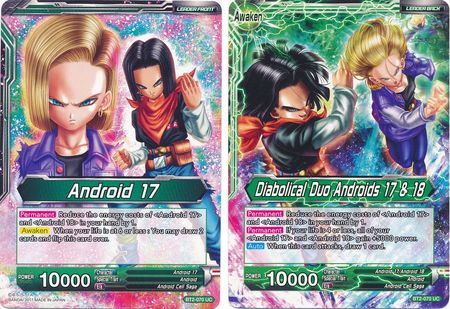 Android 17 // Diabolical Duo Androids 17 & 18 (BT2-070) [Union Force]