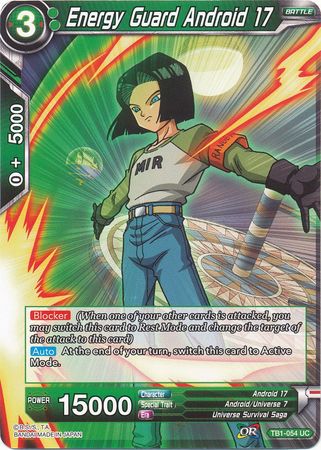 Energy Guard Android 17 (TB1-054) [The Tournament of Power]