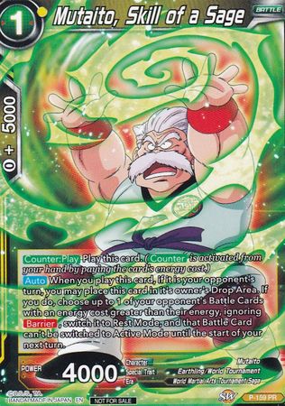 Mutaito, Skill of a Sage (Power Booster) (P-159) [Promotion Cards]