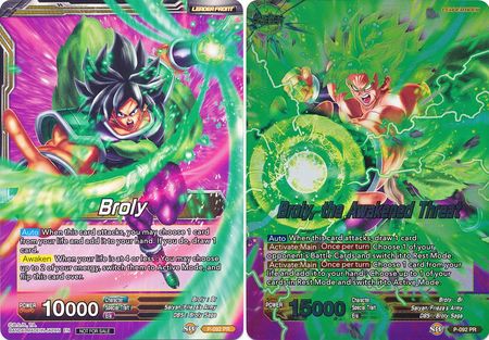 Broly // Broly, the Awakened Threat (Championship Final 2019) (2nd Place) (P-092) [Tournament Promotion Cards]