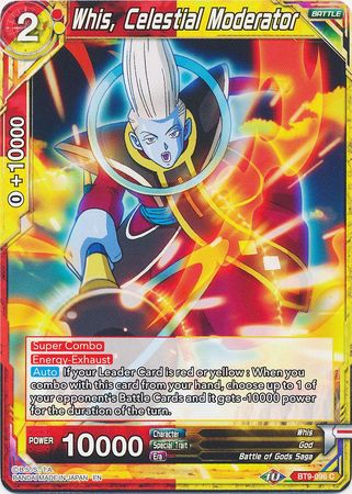 Whis, Celestial Moderator (BT9-096) [Universal Onslaught]