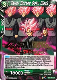 Terror Scythe Goku Black (Titan Player Stamped) (BT3-075) [Tournament Promotion Cards]
