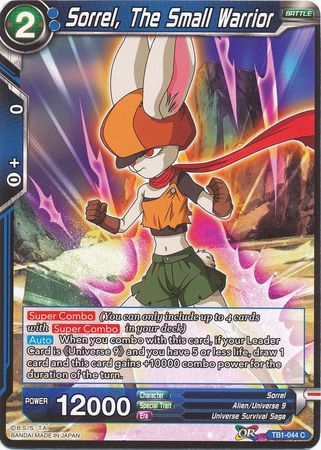 Sorrel, The Small Warrior (TB1-044) [The Tournament of Power]