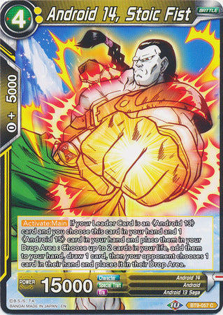 Android 14, Stoic Fist (BT9-057) [Universal Onslaught]