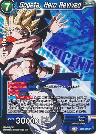 Gogeta, Hero Revived (BT5-038) [Magnificent Collection Fusion Hero]