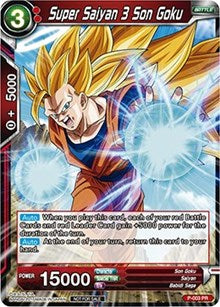 Super Saiyan 3 Son Goku (Non-Foil Version) (P-003) [Promotion Cards]