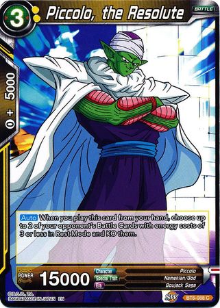 Piccolo, the Resolute (BT6-088) [Destroyer Kings]