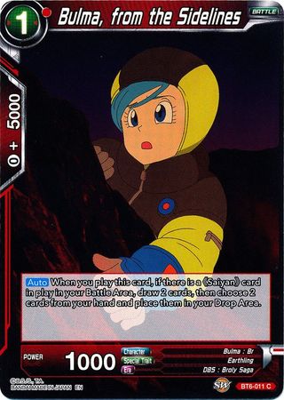 Bulma, from the Sidelines (BT6-011) [Destroyer Kings]
