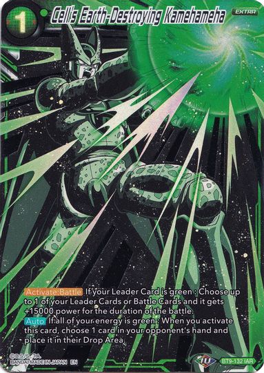 Cell's Earth-Destroying Kamehameha (Collector's Selection Vol. 1) (BT9-132) [Promotion Cards]