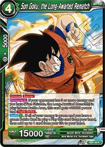 Son Goku, the Long-Awaited Rematch (EB1-026) [Battle Evolution Booster]