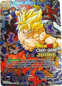 Uneasy Alliance Son Goku (DB1-096) [Judge Promotion Cards]