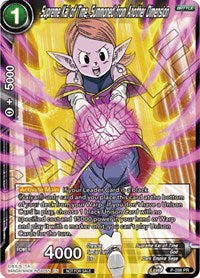 Supreme Kai of Time, Summoned from Another Dimension (Unison Warrior Series Tournament Pack Vol.3) (P-288) [Tournament Promotion Cards]