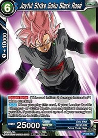 Joyful Strike Goku Black Rose (Non-Foil Version) (P-015) [Promotion Cards]